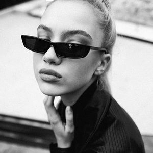 Vintage thin square frames